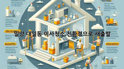 밀양 내일동 이사청소: 친환경으로 새출발!